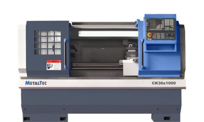 Токарный станок c ЧПУ и горизонтальной станиной MetalTec CK 36×1000