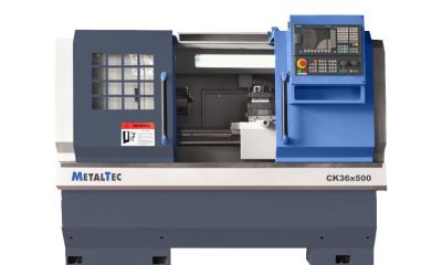 Токарный станок c ЧПУ и горизонтальной станиной MetalTec CK 36×500