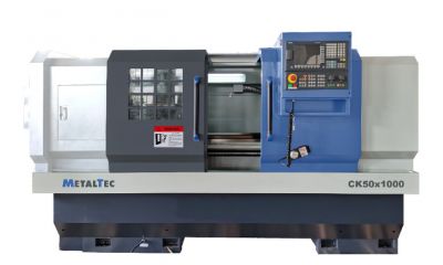 Токарный станок c ЧПУ и прямой станиной MetalTec CK 50×1000