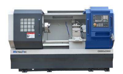 Токарный станок c ЧПУ и прямой станиной MetalTec CK 80×2000
