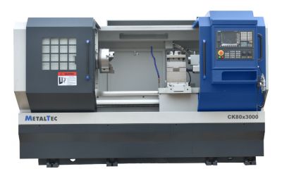 Токарный станок c ЧПУ и прямой станиной MetalTec CK 80×3000