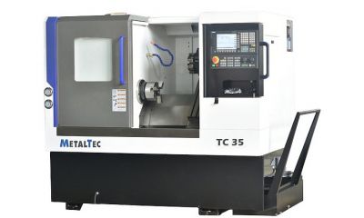 Токарный станок с ЧПУ и наклонной станиной MetalTec TC 35 (Комплектация ПРОФИ)