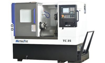 Токарный станок с ЧПУ и наклонной станиной MetalTec TC 35