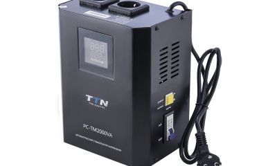 Стабилизатор однофазный релейный настенный Purelogic PC-TM2kVA