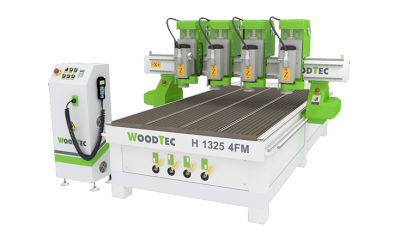 Фрезерно-гравировальный станок с ЧПУ WoodTec H 1325 4FM