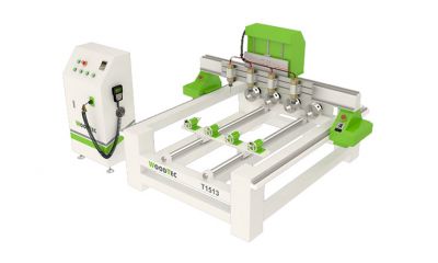 Фрезерно-гравировальный станок с ЧПУ WoodTec T-1513х4