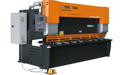 Гидравлическая гильотина с ЧПУ и глубоким зевом Tekton HG-10X3200
