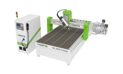 Фрезерно-гравировальный станок с ЧПУ WoodTec VA 2030 4-axis