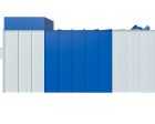 Покрасочная комната DELTAMACHINERY KDM 3х4м сухой фильтрации с приточным пленумом фото 3