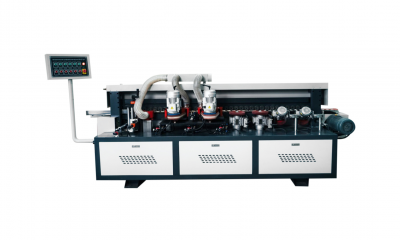 Кромкошлифовальный станок проходного типа с фрезерным узлом DELTAMACHINERY DM-ST-6F