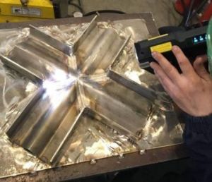 Лазерная очистка сварного шва