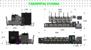 габариты станка Tekton TT-LF3015AT